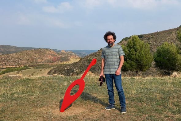 David Cantarero Tomás, seleccionado en el Festival de Arte Ababol de Aladrén con la obra ‘Usted está aquí’