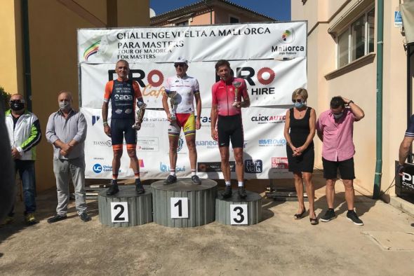 Juan Lanzuela, campeón de Aragón de Ciclismo en Ruta M-60