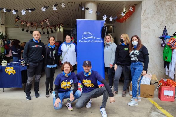 Urrea de Gaén se vuelca en la lucha contra el cáncer infantil con un rastrillo solidario