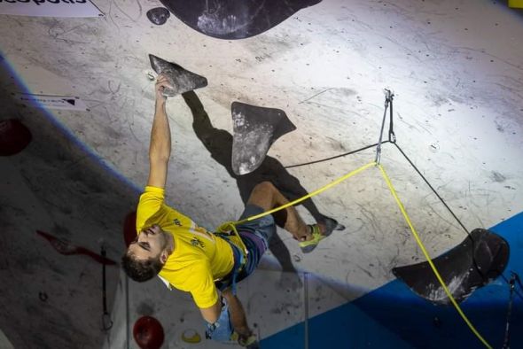 Enrique Beltrán, séptimo de España en Escalada de Dificultad y Boulder