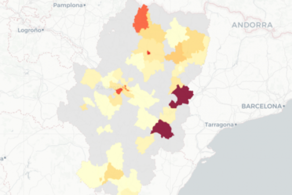 La provincia notifica 29 casos de covid, 14 de ellos en la zona de salud de Alcañiz