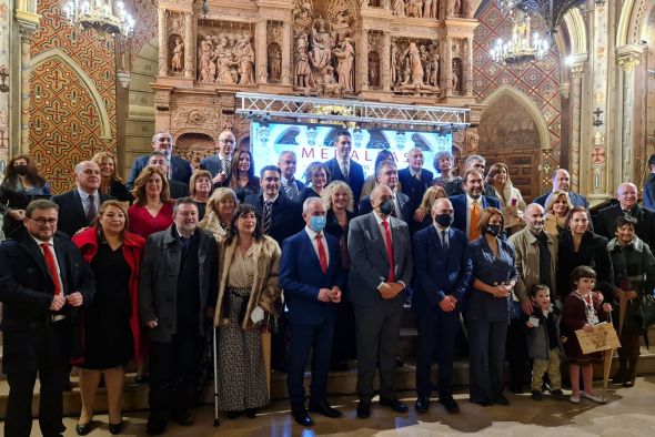 Teruel enarbola la bandera del amor en una nueva edición de entrega de Medallas del Centro de Iniciativas Turísticas