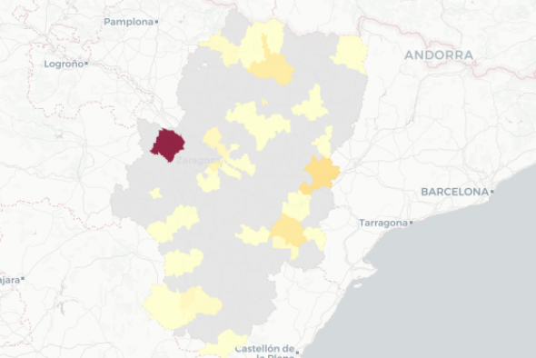 Teruel notifica 19 contagios con la zona de salud de Alcañiz a la cabeza con 7 positivos