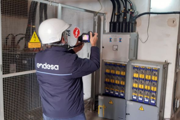 Endesa invierte 120.000 euros en la mejora tecnológica de la red de distribución en Andorra y Alcañiz