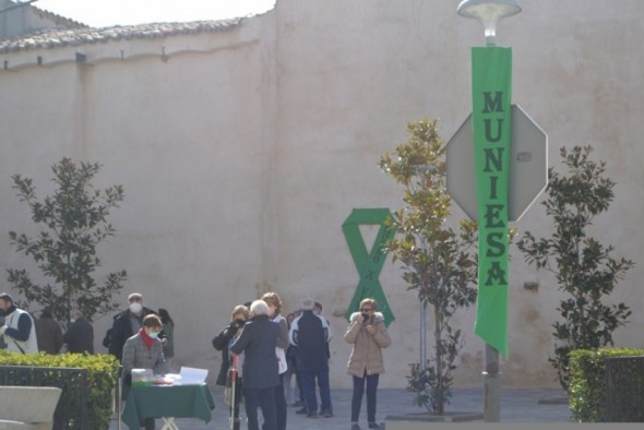 Muniesa sale a la calle para visibilizar  la realidad rural del cáncer