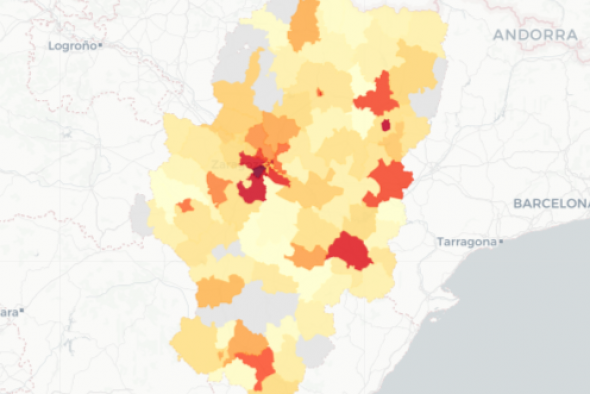 Teruel notifica 190 contagios, 30 menos que la semana pasada