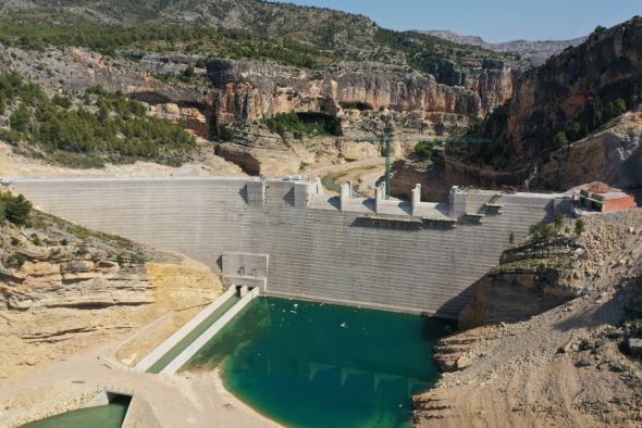 Tres empresas presentan ofertas al contrato para la puesta en carga de la presa del Cañón de Santolea