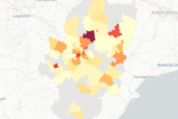 Sigue el descenso de casos en Teruel: 33 contagios, 34 menos que hace una semana