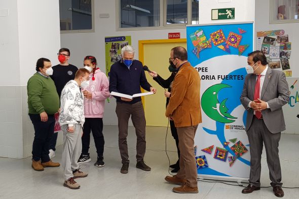 El colegio Gloria Fuertes de Andorra, referente internacional con una estancia formativa de un centro italiano