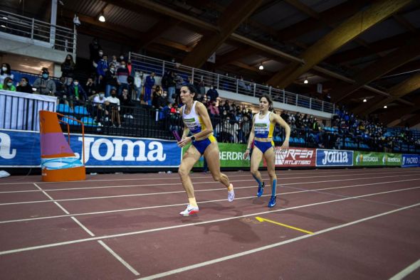 Erika Torner se mete en la final de los 800 metros del Campeonato de España de atletismo en pista cubierta