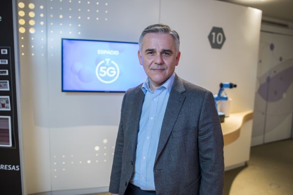 Andrés López, director de Marketing Empresas de Telefónica: El 5G permitirá a las empresas de Teruel ser más rentables