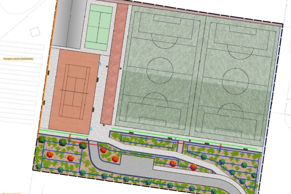 Sale a licitación el proyecto para construir las pistas polideportivas de Los Planos