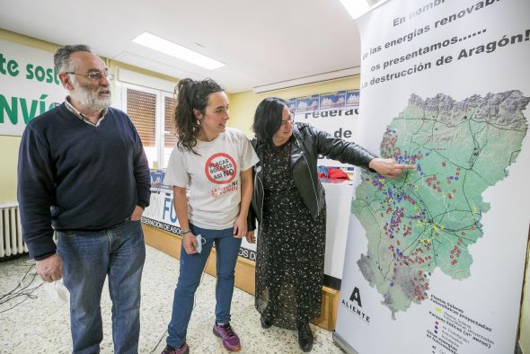 El grito por otro modelo de renovables tomará Zaragoza este domingo en una marcha convocada por Aliente