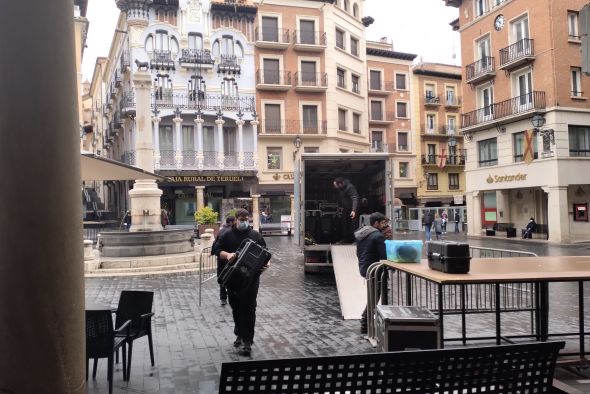 Previstos varios cortes al tráfico en calles de Teruel por Las Bodas de Isabel desde primeras horas del jueves