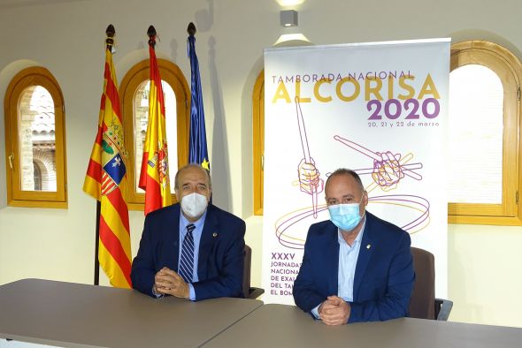 La Diputación de Teruel aporta 15.000 euros para las Jornadas Nacionales del Tambor y el Bombo de Alcorisa