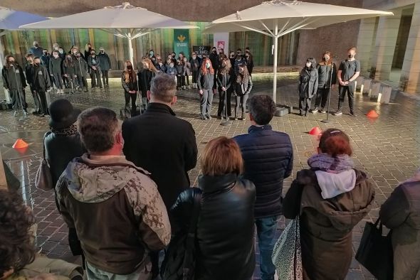 Los actores turolenses se suman a la celebración del Día Mundial del Teatro