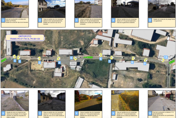 El Gobierno de Aragón saca a licitación varias carreteras, entre ellas la travesía de Orihuela