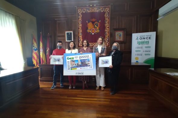 La ONCE ejerce de nuevo su papel de embajadora de Teruel con un nuevo cupón