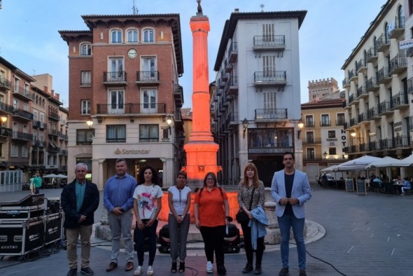 El Ayuntamiento de Teruel conmemora el Día Mundial de la Esclerosis Múltiple