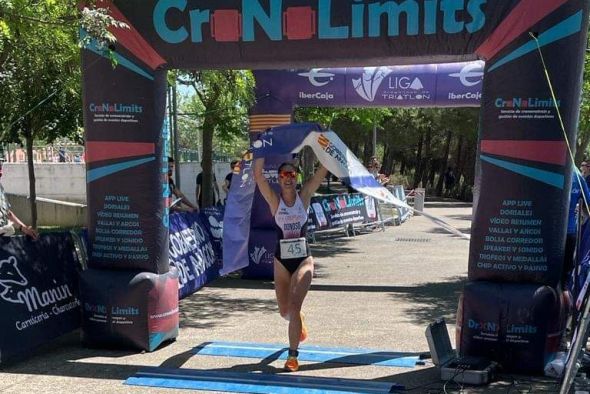 La andorrana Inés Donoso, campeona de Aragón de TriCros