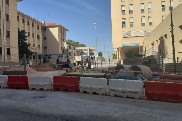 Abren al tráfico la Avenida Aragón de Alcañiz tras la primera fase de las obras en Doctor Repollés