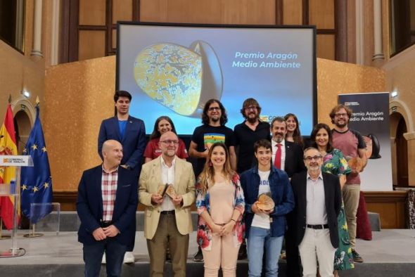 El turolense José Luis Simón recibe el Premio Aragón de Medio Ambiente 2022