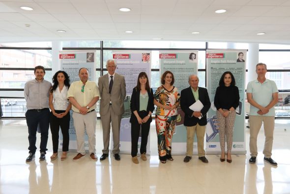 La turolense Mónica Ariño, en una exposición sobre mujeres ingenieras