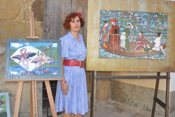 Mar Alonso Gracia (marAmar), artista en cerámica afincada en La Portellada: “Cuesta invertir en arte, pero si decoras un espacio de lujo en un hotel también puedes cobrarlo”