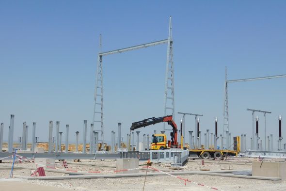 Aragón Existe denuncia el retraso en la construcción de la línea eléctrica a Platea