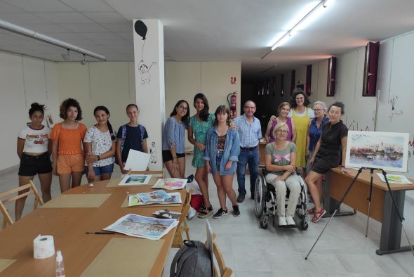 El Museo de Crivillén se convierte en espacio de creación este mes de julio