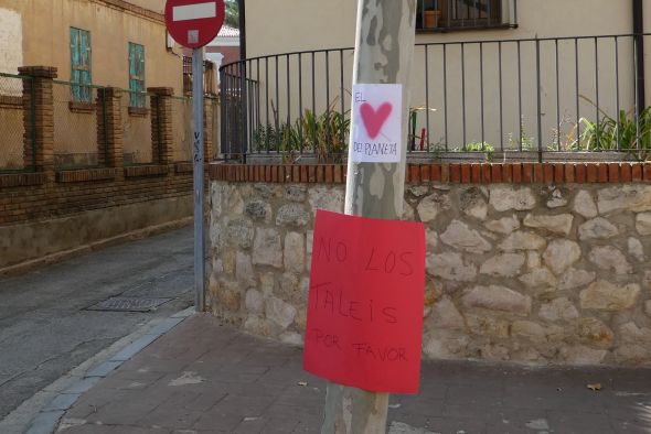 La asociación Acacia insiste en que se detenga la tala de árboles en la calle San Vicente de Paúl de Teruel