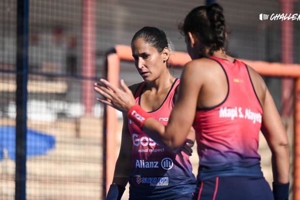 Las hermanas Alayeto disputarán la final en el WPT Bajo Aragón Challenger de Calanda