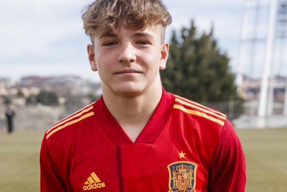 El turolense Juan Hernández, convocado con la Selección Sub-16