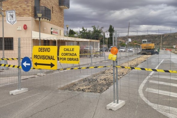 Arrancan las obras del colector de la zona de los Hortales de Andorra