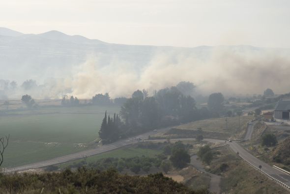 Aprobadas en las Cortes las ayudas por los incendios forestales, entre ellos el de Castejón de Tornos, con críticas desde la oposición