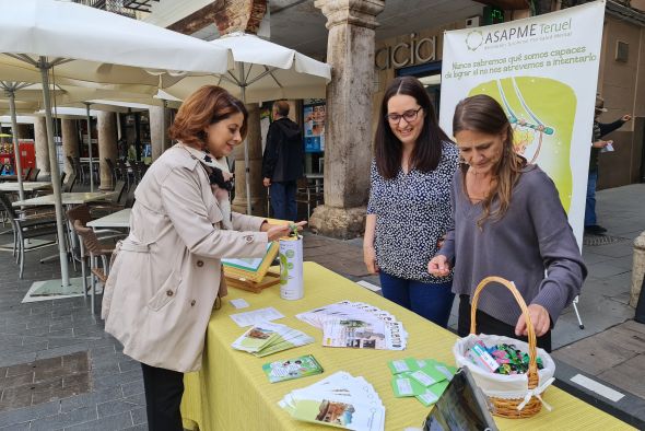 Asapme Teruel busca normalizar la enfermedad y dar a conocer su labor