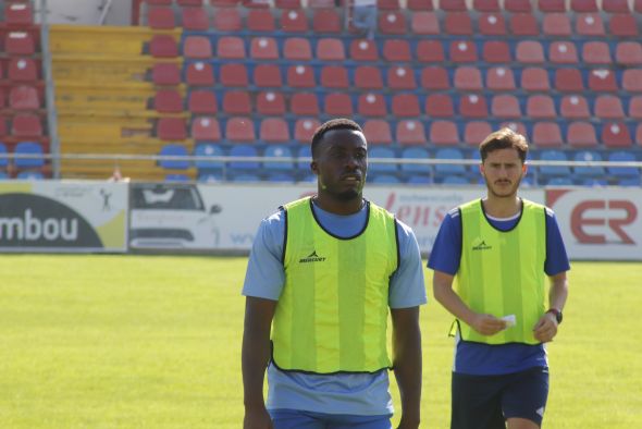 Jannick prueba en el CD Teruel tras rescindir  con el Zaragoza