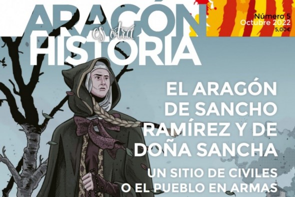 Doña Sancha abre el quinto número de la revista ‘Aragón es otra historia’