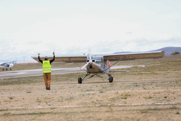 El Aeroclub Montes Universales agradece la labor del aeródromo de Torremocha, que lleva 20 años funcionando