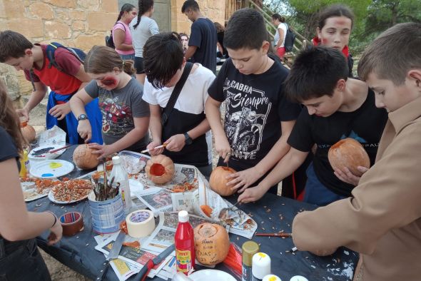 La Portellada se llena de terror con el ‘Escape room’ celebrado en la ermita de Sant Miquel