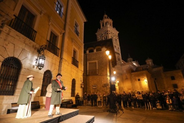 El personaje del rey Alfonso XIII llega este sábado a Teruel, que viaja en el tiempo 118 años