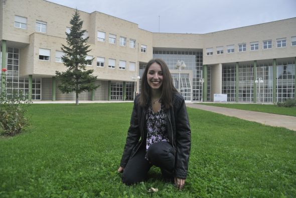 Rebeca Opic, artista formada en Teruel: Estudiar Bellas Artes es hacer una larga transición a lo largo de distintas disciplinas y técnicas