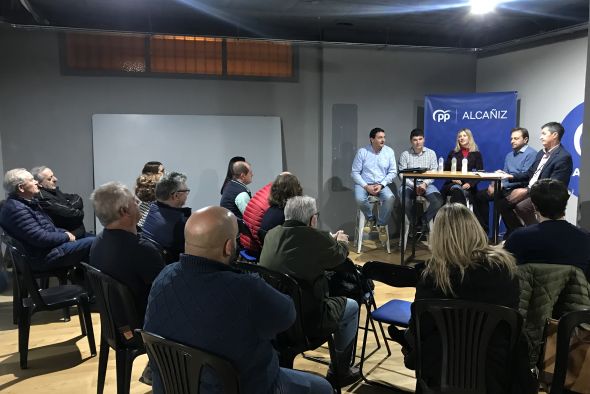 El Partido Popular afea desde Alcañiz a Lambán tener peores servicios públicos y más impuestos