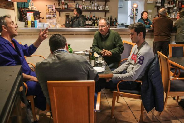 La vida en el bar