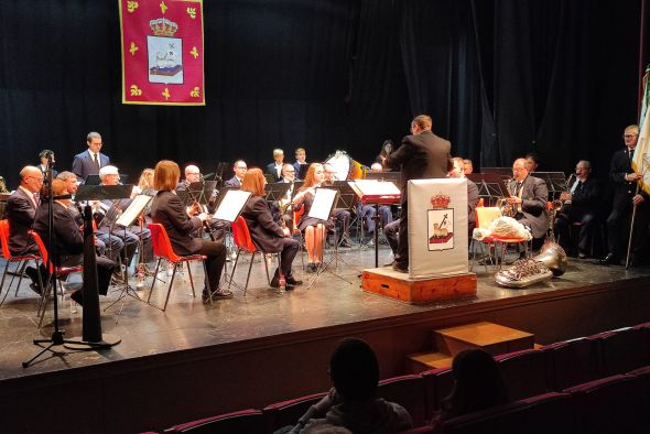 La Banda de Música de Andorra llenó la Casa de Cultura en Santa Cecilia