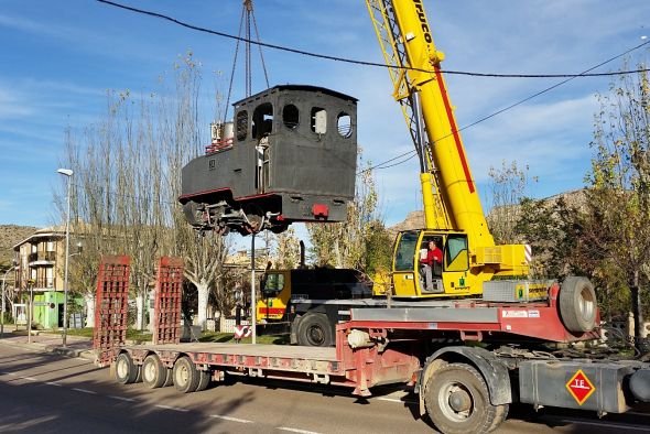 Utrillas recupera otra joya ferroviaria, la locomotora 31, que se estrenará este domingo