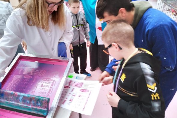 El mudéjar protagoniza el calendario del colegio de educación especial Gloria Fuertes