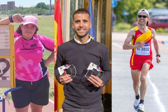 Sanz, González y Agustín, premiados en la Gala del Atletismo Aragonés