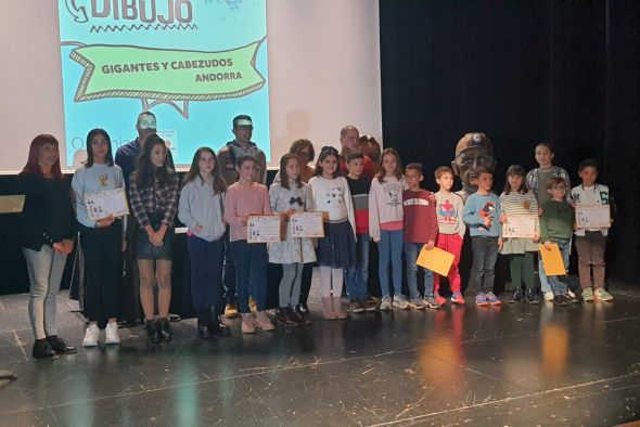 Los Gigantes de Andorra entregan los premios de su concurso de dibujo