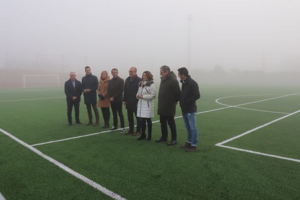 Las nuevas pistas deportivas de Los Planos ya están a disposición de la ciudadanía turolense